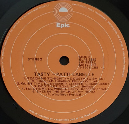 Patti LaBelle : Tasty (LP, Album)