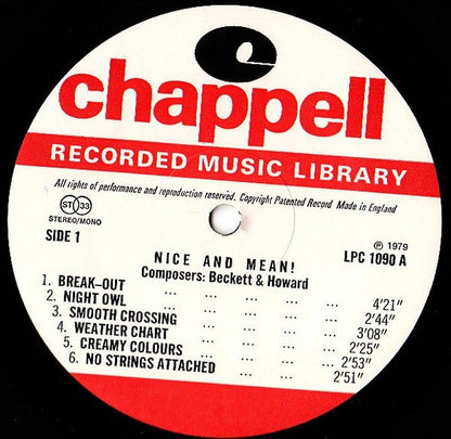 Jeremy Beckett & Nick Howard (6) : Nice & Mean! (LP)