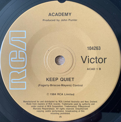 Academy : On The Beach (7", Single)
