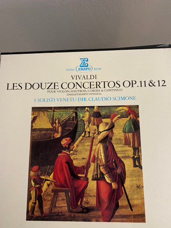 Claudio Scimone, I Solisti Veneti : VIVALDI LES DOUZE CONCERTOS OP.11&12 (3xLP)