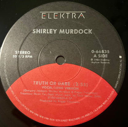 Shirley Murdock : Truth Or Dare (12", Single)