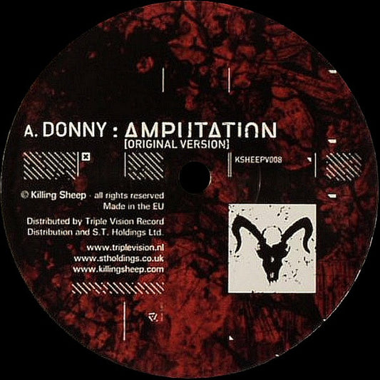 Donny / Of God : Amputation Original Version / Grieve (12")