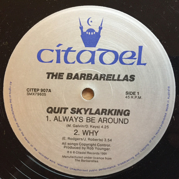 The Barbarellas (2) : Quit Skylarking (12", EP)