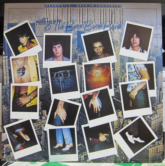 Willie Alexander & The Boom Boom Band : Meanwhile...Back In The States (LP, Album, Promo)