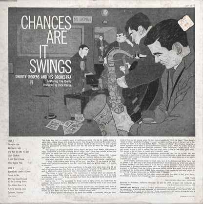 Shorty Rogers And His Orchestra : Chances Are It Swings (LP, Album)