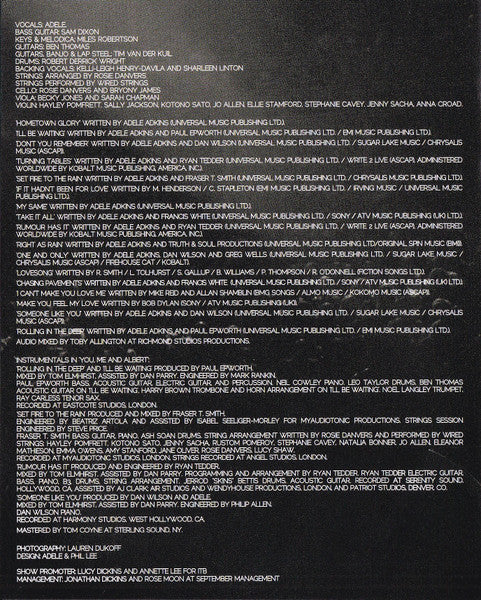 Adele (3) : Live At The Royal Albert Hall (Blu-ray, Multichannel + CD, Album)