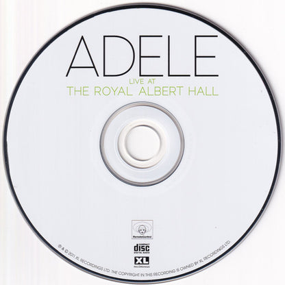 Adele (3) : Live At The Royal Albert Hall (Blu-ray, Multichannel + CD, Album)