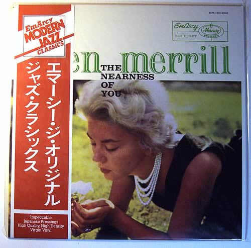 Helen Merrill : The Nearness Of You (LP, Album, Mono, RE)