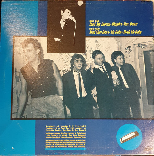 Dr. Feelgood : Mad Man Blues (LP, MiniAlbum)