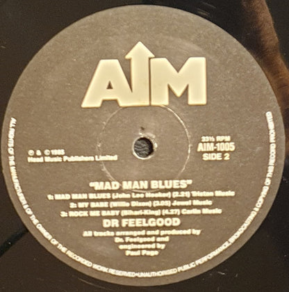 Dr. Feelgood : Mad Man Blues (LP, MiniAlbum)