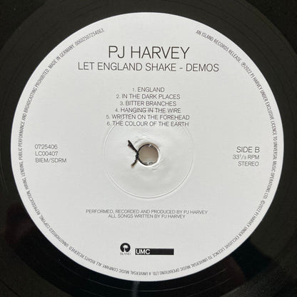 PJ Harvey : Let England Shake - Demos (LP, Album)