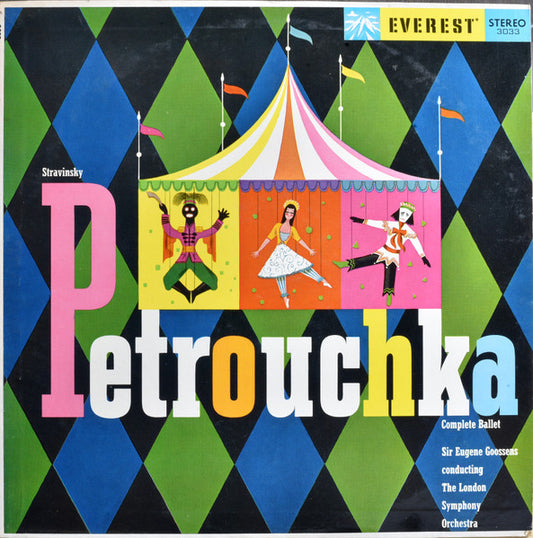 Igor Stravinsky - Sir Eugene Goossens, London Symphony Orchestra : Petrouchka (Original Version) (LP, RP, Ora)