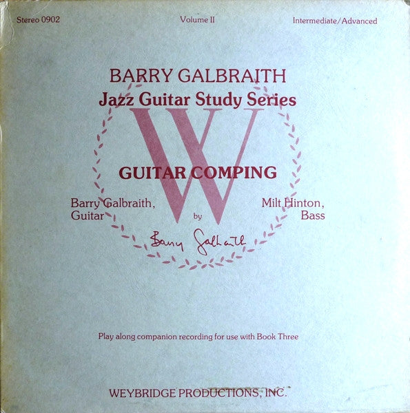 Barry Galbraith : Guitar Comping (LP)