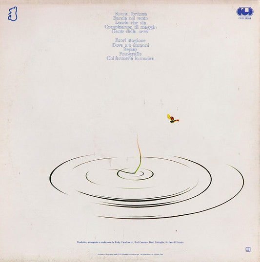 Pooh : Buona Fortuna (LP, Album, Gat)