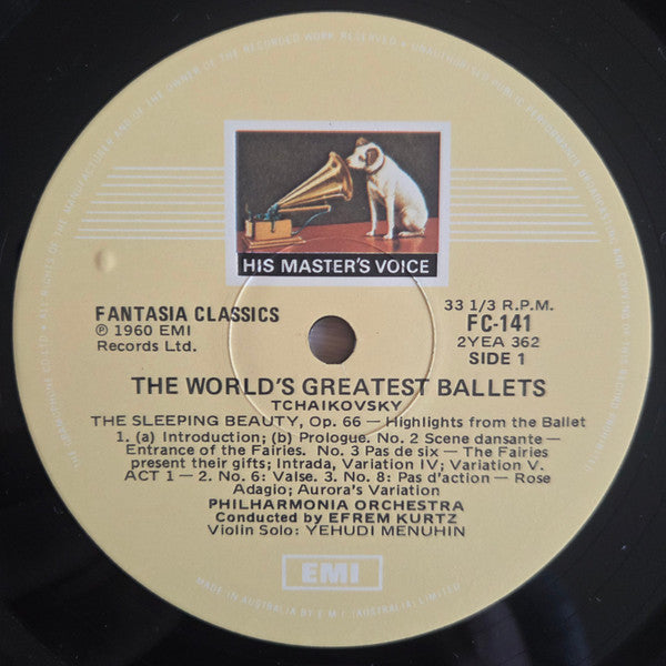 Tchaikovsky*, Adam* : The World's Greatest Ballets (4xLP + Box)