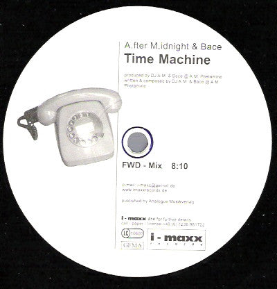 DJ A.M. & DJ Bace : Time Machine (12")