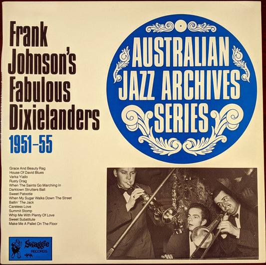 Frank Johnson's Fabulous Dixielanders : 1951-55 (LP, Comp, Mono, RE)