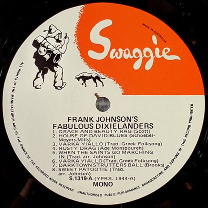 Frank Johnson's Fabulous Dixielanders : 1951-55 (LP, Comp, Mono, RE)