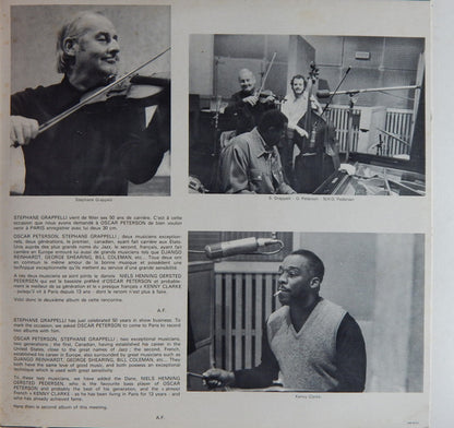 Oscar Peterson - Stéphane Grappelli Quartet : Oscar Peterson - Stephane Grappelli Quartet Vol. 2 (LP, Album, Gat)