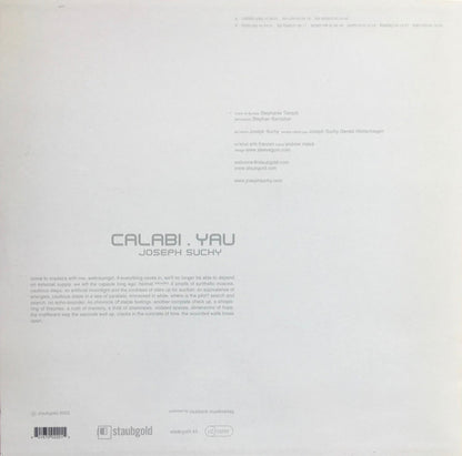 Joseph Suchy : Calabi.Yau (LP, Album, Whi)