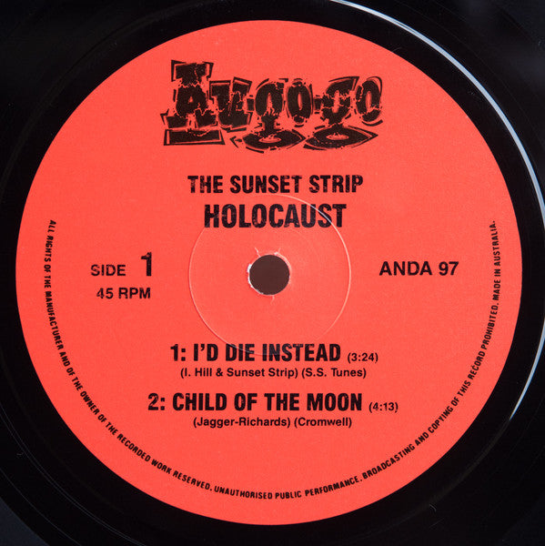 The Sunset Strip : Holocaust (10", EP)