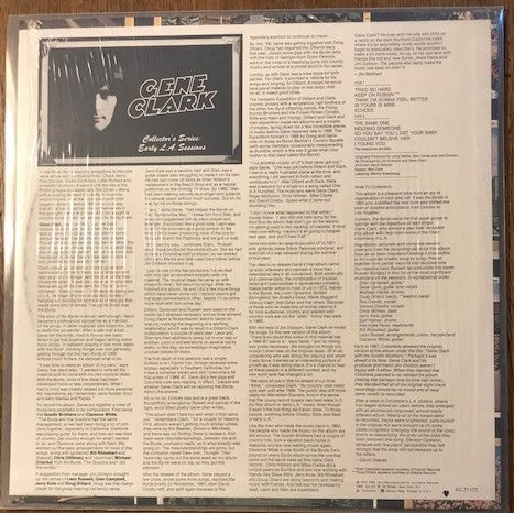 Gene Clark : Collector's Series: Early L.A. Sessions (LP, Album)