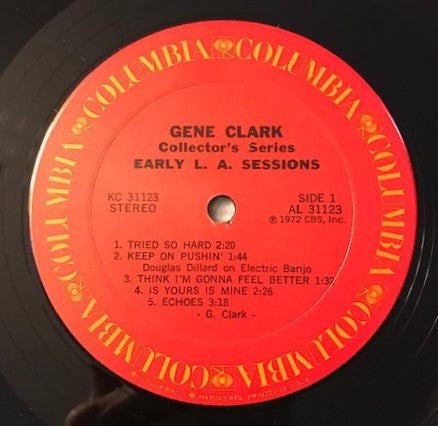 Gene Clark : Collector's Series: Early L.A. Sessions (LP, Album)