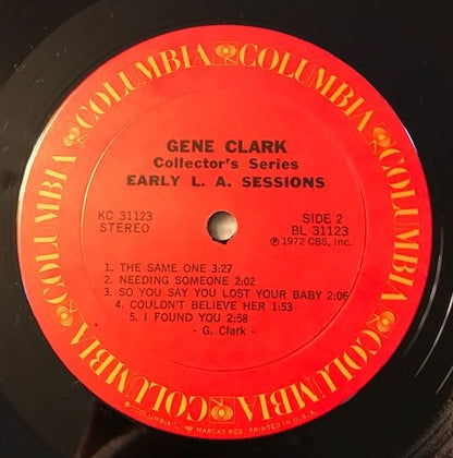 Gene Clark : Collector's Series: Early L.A. Sessions (LP, Album)