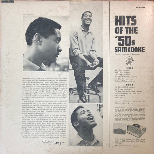 Sam Cooke : Hits Of The 50's (LP)