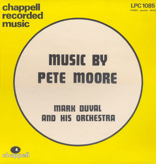 Mark Duval And His Music : Music By Pete Moore (LP)