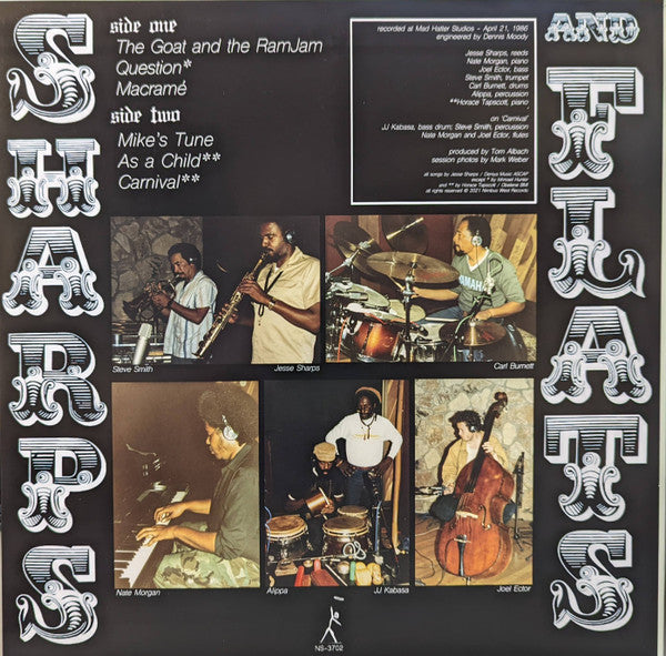 Jesse Sharps : Sharps And Flats (LP)