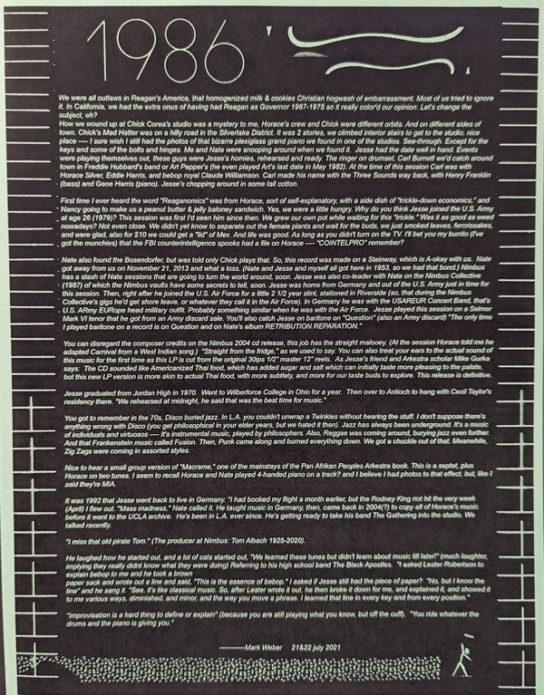 Jesse Sharps : Sharps And Flats (LP)