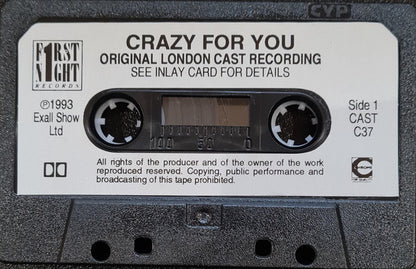 Various : Crazy For You Original London Cast Recording (Cass)