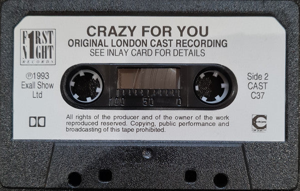 Various : Crazy For You Original London Cast Recording (Cass)