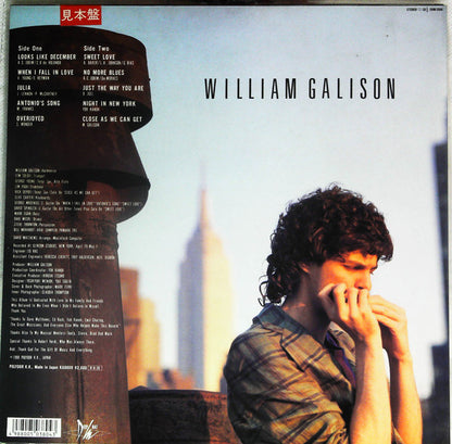 William Galison : Overjoyed (LP, Album, Promo)