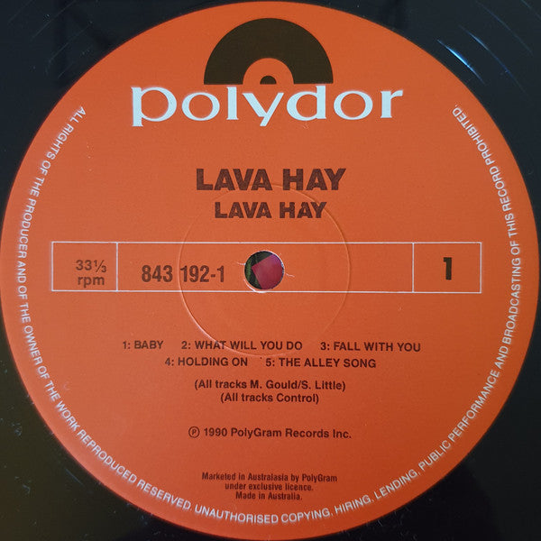 Lava Hay : Lava Hay (LP, Album)