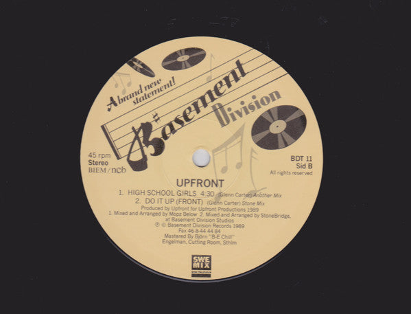 Upfront (8) : High School Girls (12")