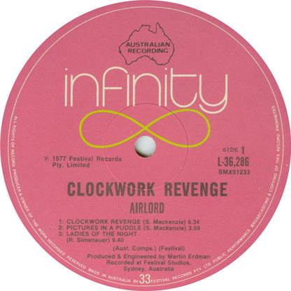 Airlord : Clockwork Revenge (LP, Album)
