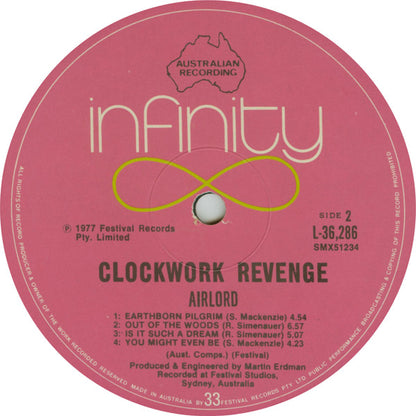 Airlord : Clockwork Revenge (LP, Album)
