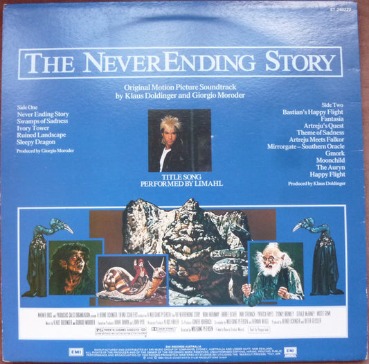 Klaus Doldinger And Giorgio Moroder : The NeverEnding Story (Original Motion Picture Soundtrack) (LP, Album)