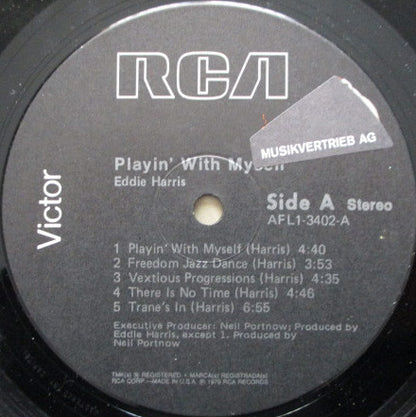 Eddie Harris : Playin' With Myself (LP, Album)
