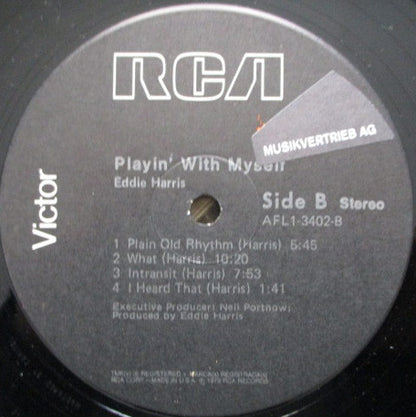 Eddie Harris : Playin' With Myself (LP, Album)