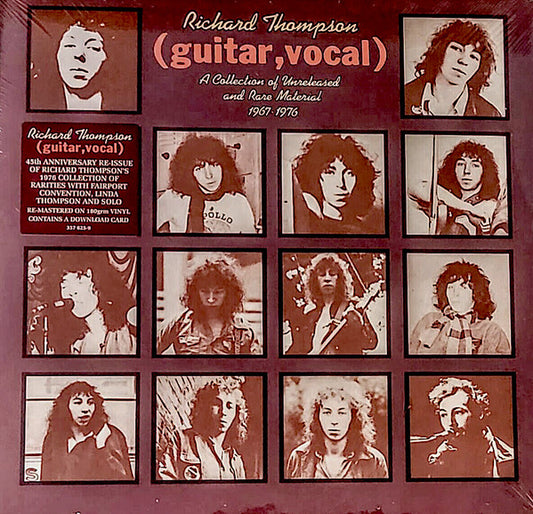 Richard Thompson : (Guitar, Vocal) A Collection Of Unreleased And Rare Material 1967-1976 (2xLP, Comp, RE, RM, 180)