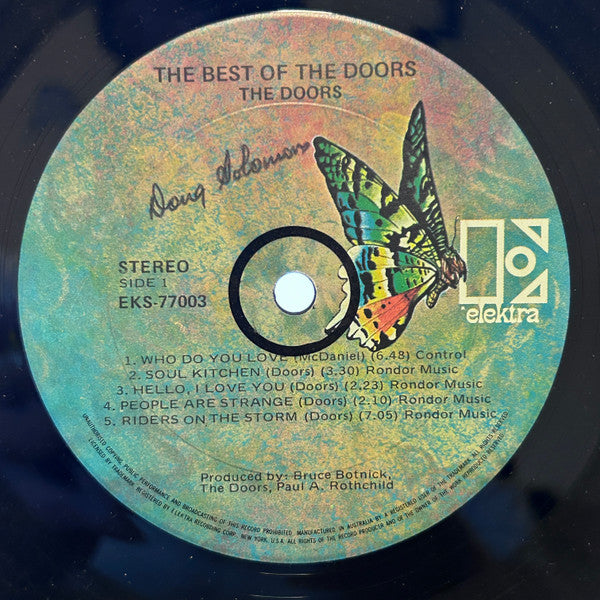 The Doors : The Best Of Doors (LP, Comp)