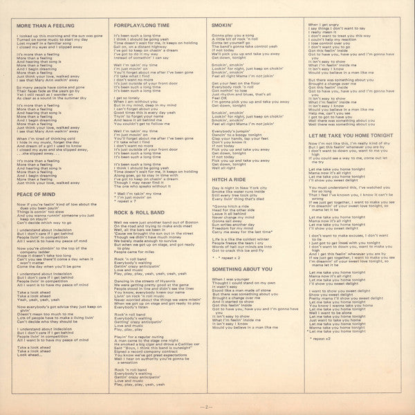 Boston : Boston (LP, Album)