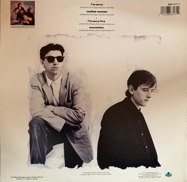 Hothouse Flowers : I'm Sorry (12")