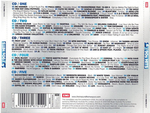 Various : 101 90s Hits (5xCD, Comp)