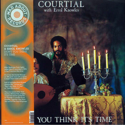 Courtial With Errol Knowles : Don't You Think It's Time (LP, Album, RE, 180)