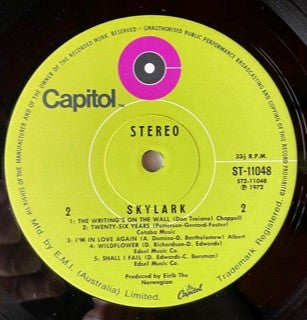 Skylark (3) : Skylark (LP, Album)