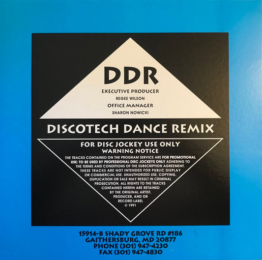 Various : DiscoTech Dance Remix 43 (3x12", Comp, Promo)